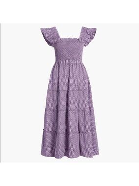 Hill House Home Plum Jaquard Ellie Nap Dress
